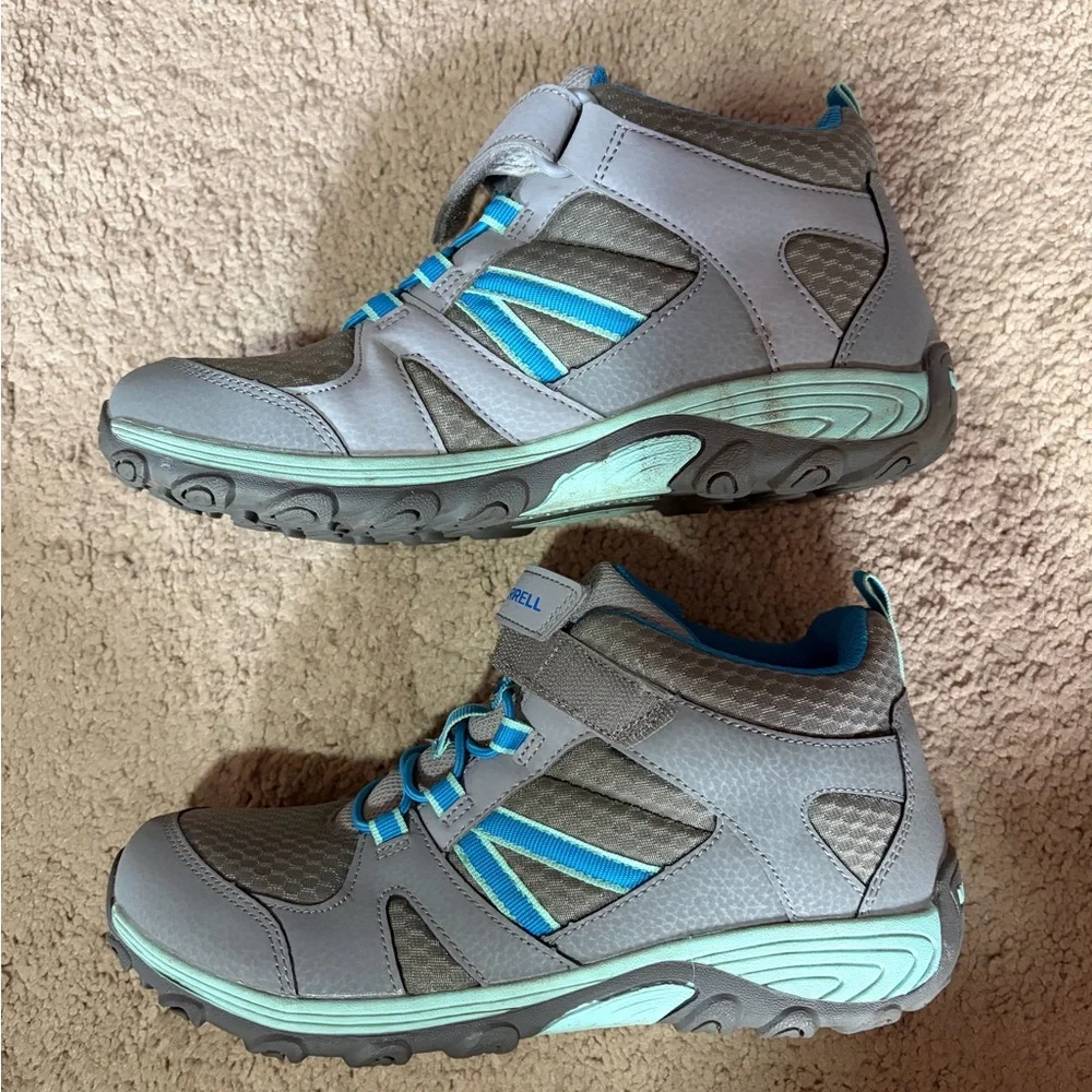 Merrell Gray & Blue Active Sneaker - Picture 3 of 5